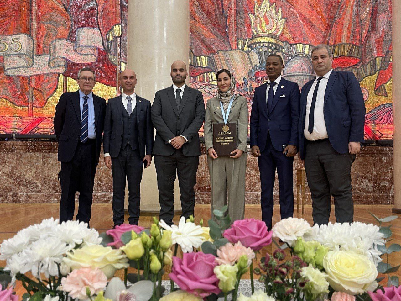 МГУ присвоил Её Высочеству доктору Моне бинт Фахд Аль Саид звание почётного профессора